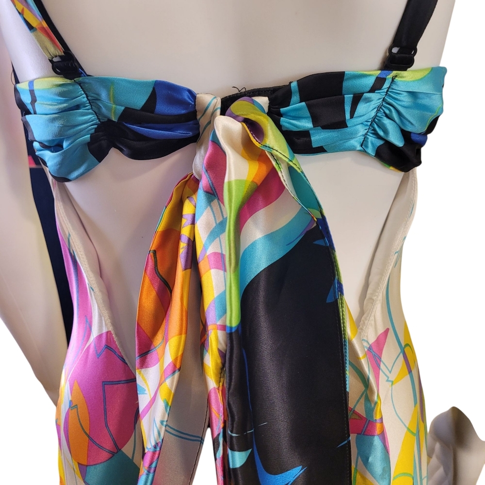 Cache Multicolor Abstract Maxi Dress - Picture 8 of 13